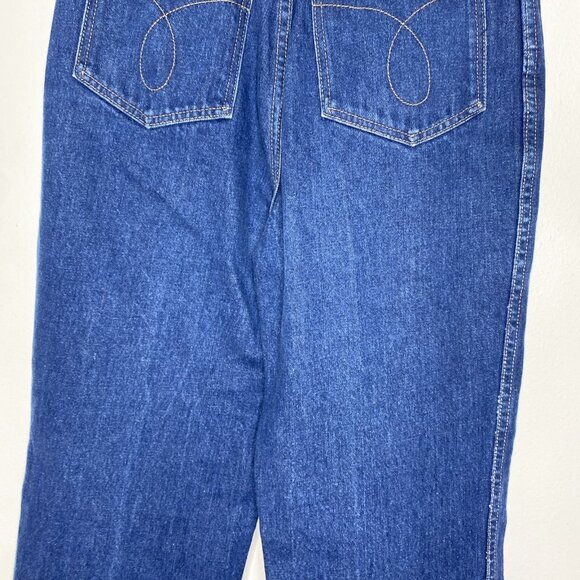 Vintage 1980's Calvin Klein Jeans High Rise Size 14 Made in the USA 100% Cotton - Picture 8 of 12